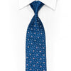Rhinestone Silk Necktie – Crystal AB & Silver Sparkles