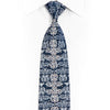 Rhinestone Silk Necktie with Crystal AB Sparkles - 1