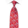 Daks Men’s Crystal Rhinestone Necktie Anthemion Scrolls On 