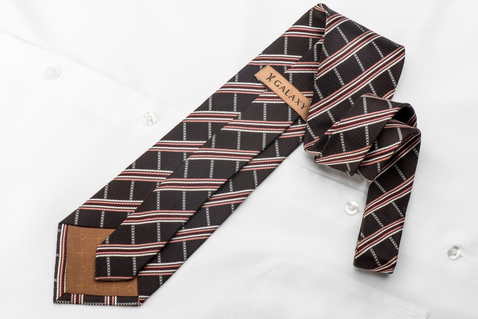 Louis Vuitton Men's Striped Silk Tie