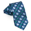 Indian Homme Silk Rhinestone Necktie Overlapping Circles On 