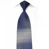 London Fog Men’s Crystal Silk Necktie Purple Silver 