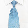 Louis Quatorze Men’s Silk Necktie Interlocking Circles On 