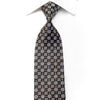Metro City Men’s Rhinestone Necktie Cartouche On Navy With 