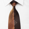 Metro City Men’s Silk Necktie Sparkling Crystal Rhinestones 