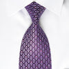 Mila Schon Bling Rhinestone Tie Cartouche On Purple With 