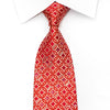 Nina Ricci Men’s Silk Diamate Necktie Interlocking Circles 