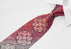 OVO Classic Rhinestone Necktie Red Anthemion On Black With 