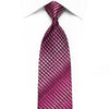 Parkland Men’s Crystal Silk Necktie Geometric Striped On 