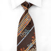 Perry Ellis Men’s Silk Necktie Striped With Butterfly’s On 