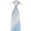 Pierre Cardin Men’s Crystal Silk Necktie Dot’s & Striped On 