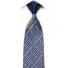 Pierre Cardin Men’s Crystal Silk Necktie Geometric Checker 