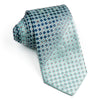 Pierre Cardin Silk Neck Tie Blue Checker Design With 