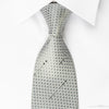 Pierre Cardin Silk Rhinestone Tie Geometric Trellis On 