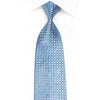 Renoma Men’s Crystal Silk Necktie Mauve Geometric On Blue 