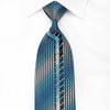 Roberta di Camerino Men’s Crystal Sild Tie Blue Vertical 