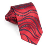 Roberta di Camerino Men’s Rhinestone Silk Neck Tie Black 