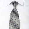 Roberta di Camerino Men’s Silk Rhinestone Necktie Cartouche 