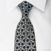 Roberta di Camerino Rhinestone Necktie Blue Silver Stars On 